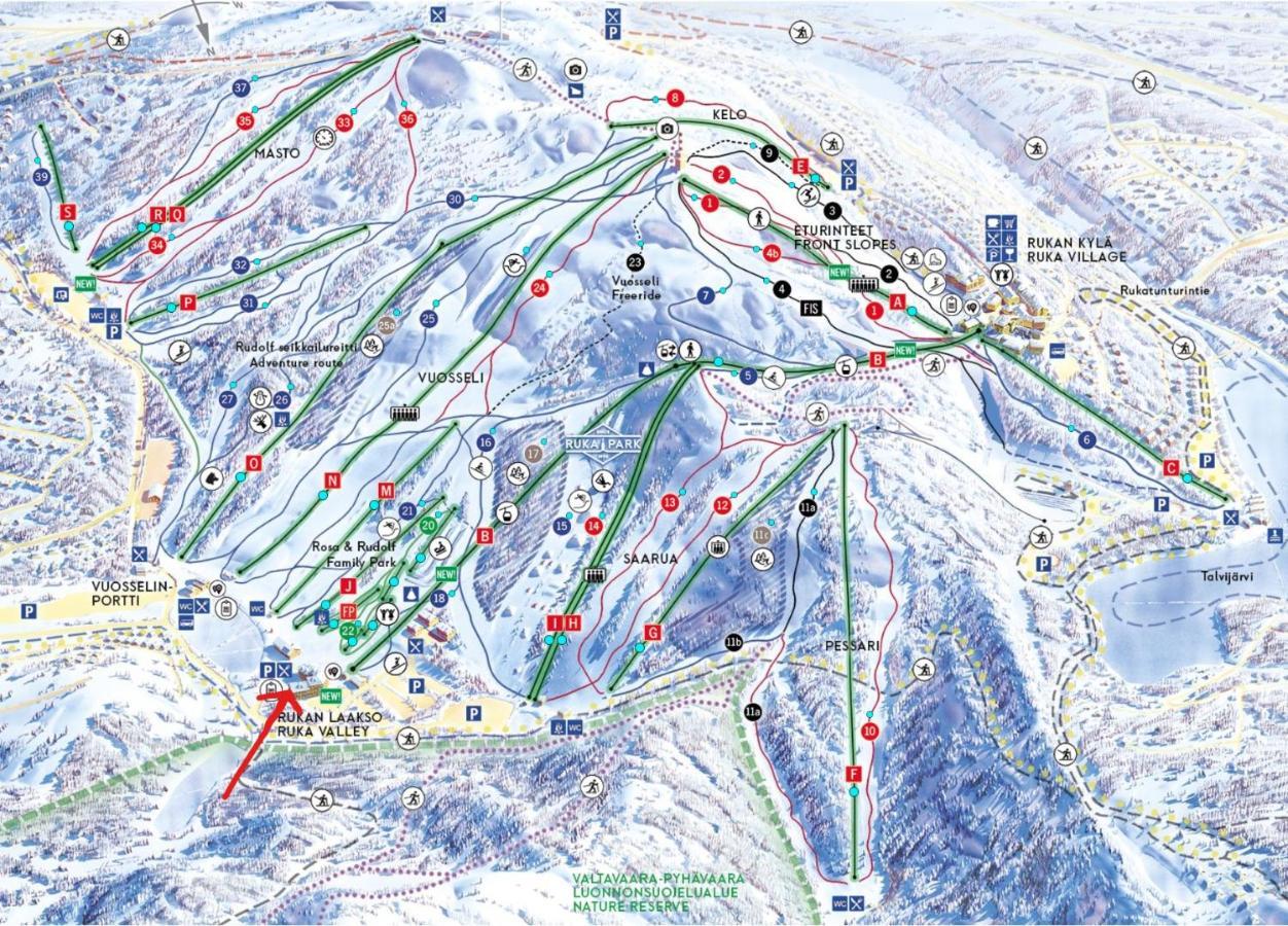 Rukavalley Unique46 Ski In - Ski Out 外观 照片